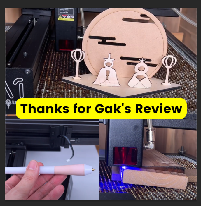 Appreciation for Gak. Leather Works' Review of Spider A1 Laser Engraving Machine