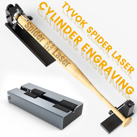 Unlocking Creativity: Exploring the Possibilities of Spider Laser Cylinder Engraving!