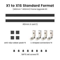 Tyvok - Frame Upgrade Kit From Spider X1 to X1S